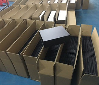 3 складных бумажных коробки для контейнеров отправлены с завода Boxpackhub